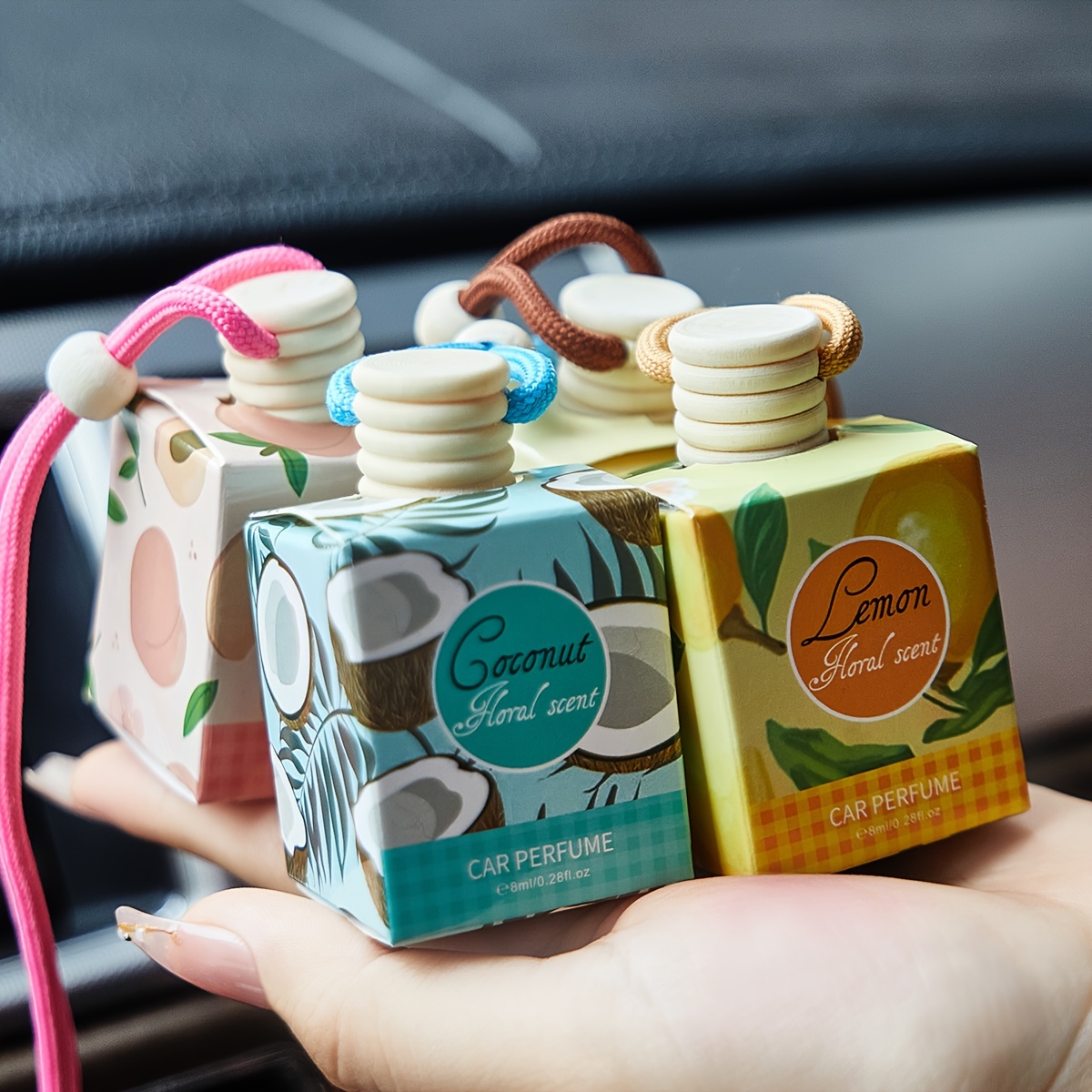 معطر هواء للسيارة، عطر يدوم طو - مراجعة Home Fragrance Logo وسعره